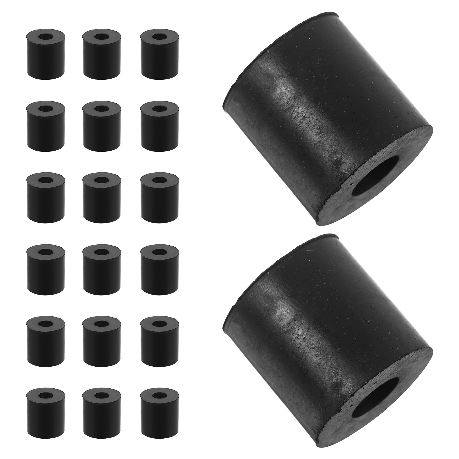Noise Isolating Pad - 20Pcs Rubber O Shape Vibration Isolation