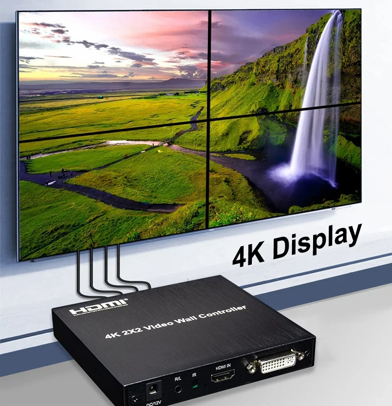 Home Cinema Screen - 4K 2x2 HDMI TV Wall Controller