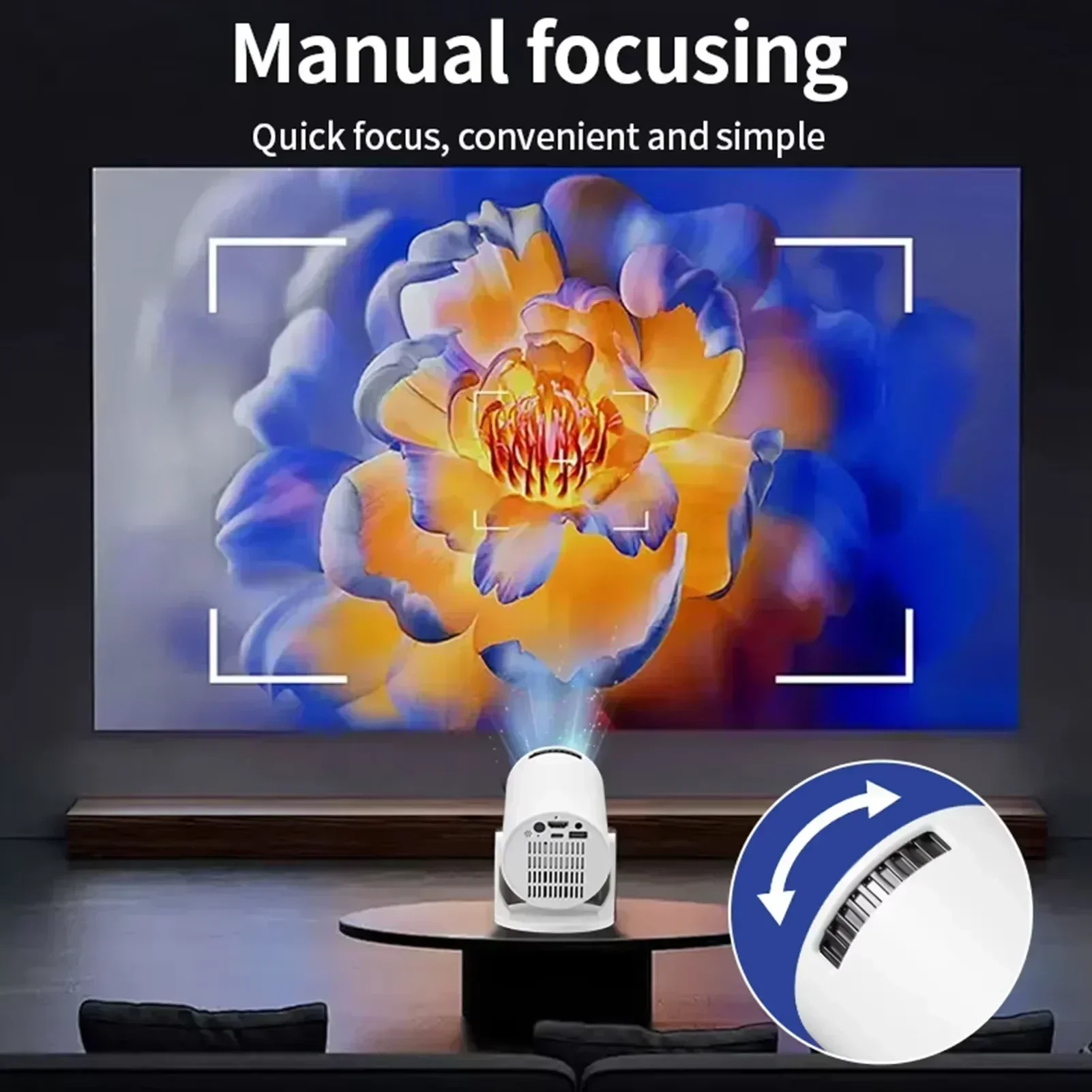 New SmartProjector Mini HY300  - Video Home Cinema ulasan dan harga