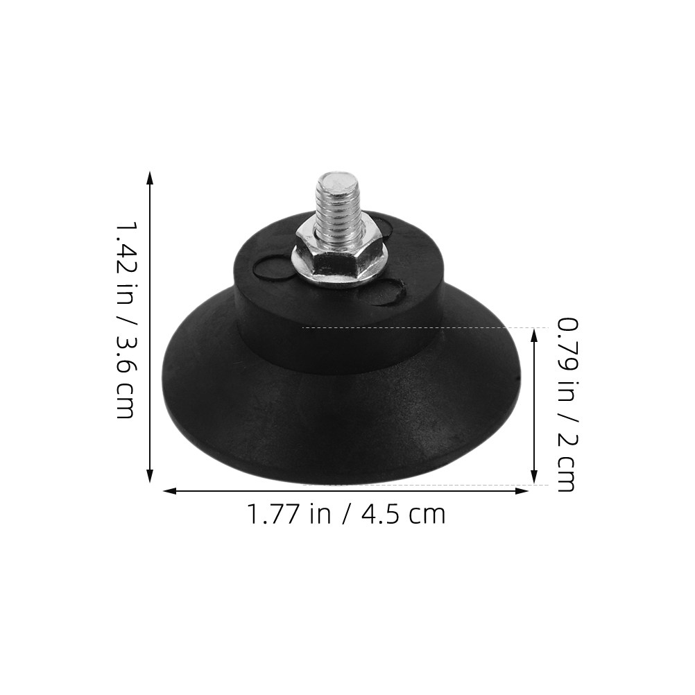 4Pcs Threaded Rubber Foot Pads - Noise Isolating Pad ulasan dan harga