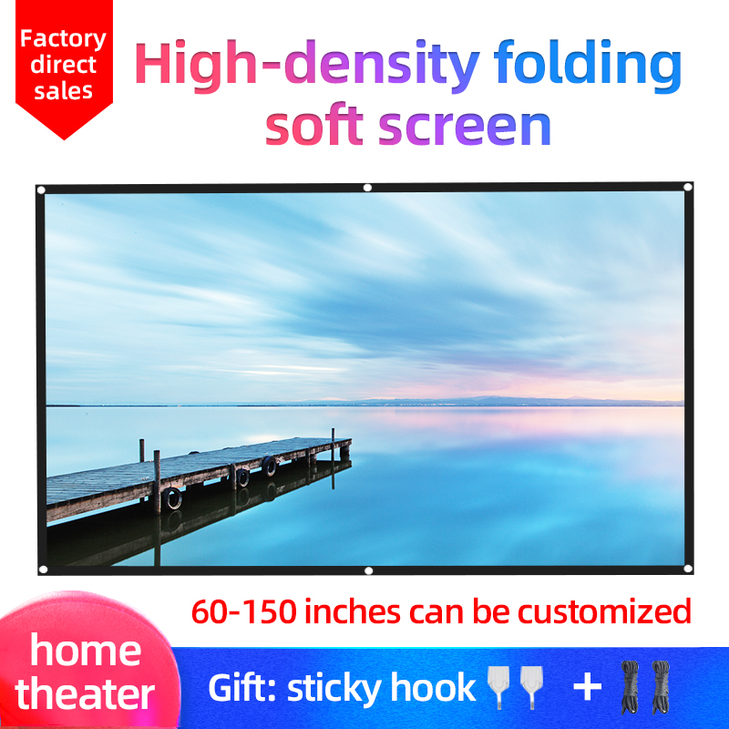 LEJIADA 4K Soft Screen Dual Si - Home Cinema Gadgets ulasan dan harga