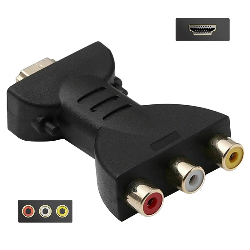 AV To HDTV Composite Adapter 3 - Video Home Cinema ulasan dan harga