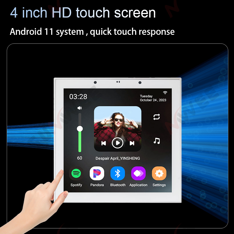 4 Inch Tuya Smart Home Set And - Home Cinema Gadgets ulasan dan harga