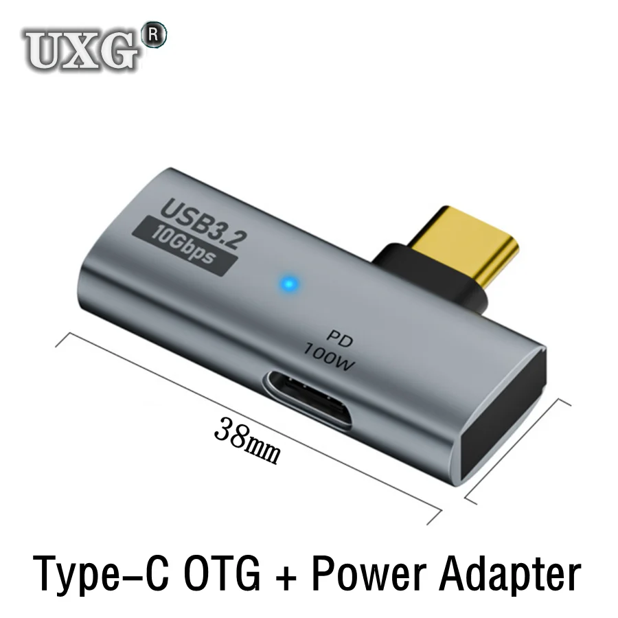 USB Type-C OTG Adapter with Po - Home Cinema Google ulasan dan harga