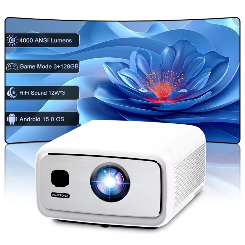 D10S Projector 4K V660 Chip 3+ - Video Home Cinema ulasan dan harga