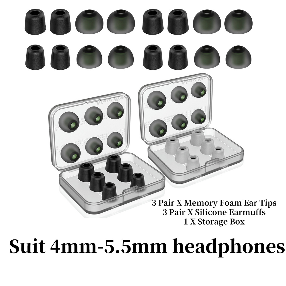 Memory Foam Ear Tips Noise Iso - Noise Isolating Pad ulasan dan harga